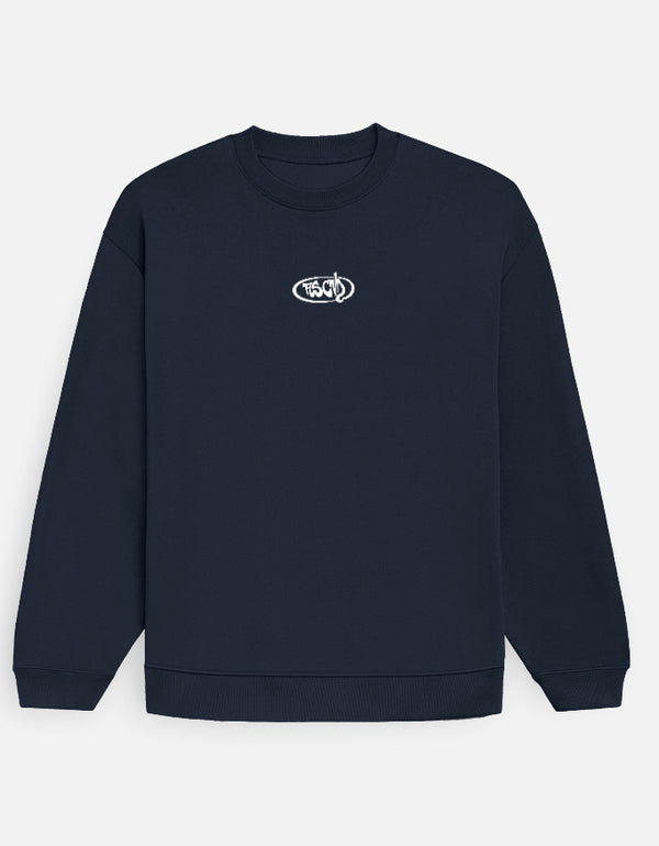 ASCND Bottle Blue Oversized Sweatshirt